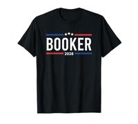Corey Booker 2028 For President Election Campaign US Flag T-Shirt