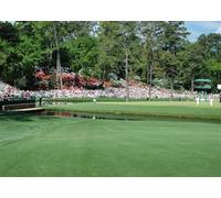 CORFOTO 1.5x1m Augusta National 12th Hole Amen Corner Backdrop Fabric Rae's Creek Masters Tournament Golf Course Background Decor for Golf Party Sports Fan Photo Booth Prop