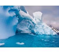 CORFOTO 2.1x1.5m Arctic Iceland Glacier Backdrop Glacier Mountains Backdrop South Polar Melting Iceberg Nature Scene Photography Backdrop Winter Theme Kids Birthday Party Decor