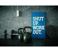 CORFOTO 2.1x1.5m Gym Dumbbell Backdrop Workout Banner Photography Background Gym Backdrop for Photoshoot Exercise Backdrop for Party Decorations Birthday Photoshoot Background Studio Booth Props