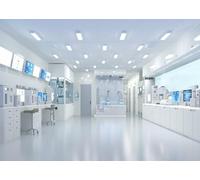 CORFOTO 2.1x1.5m Laboratory Interior Backdrop Lab Equipment Photography Backdrops Science Backdrop Scientific Research Lab Background Laboratory Theme Party Banner Photo Booth