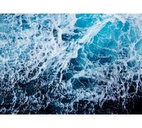 CORFOTO 5.2x3m Ocean Waves Backdrop Blue Huge Waves Backdrop for Party Decorations Seascape Backdrops Surfing Photo Booth Props Kids Birthday Party Banner