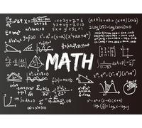 CORFOTO Fabric 3x2.5m Math Equations Backdrop Algebra Geometry Formulas Blackboard STEM Education Theme Photography Background for School Classroom Kids Learning Party Photo Booth Props