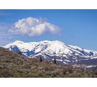 CORFOTO Fabric 3x2.5m Snowy Mountain Backdrop Rocky Mountain Range Spring Landscape Scene Photography Background for Nature Wedding Adventure Party Photo Props