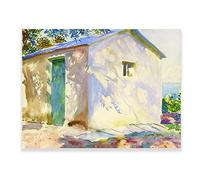 Corfu Lights and Shadows Poster Print by John Singer Sargent - John Singer Sargent Wall Art - Impressionism Painting - Unframed Oil Painting Reproductions for Bedroom Living Room Wall Decor