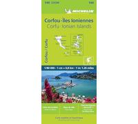 Corfu & the Ionian Islands - Michelin Zoom Map 140