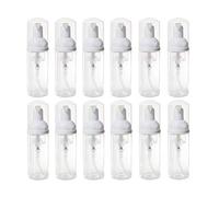 Corghd 15 Empty Bottles Travel Soap Bottles Plastic Foam Dispenser Bottles Mini Foam Soap Pump Dispensers Cleaning, Travel, Cosmetic Packaging (50Ml)