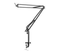 Corghd 50cm Height Increase Model Microphone Boom Arm with Tabletop Stand for Podcasting, Video Games, Radio and Studio Audio,C