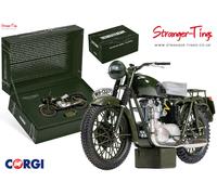 Corgi 08501 1/12 THE GREAT ESCAPE TRIUMPH TR6 TROPHY (WEATHERED)