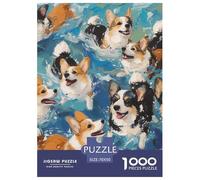 Corgi 1000 Piece Animation Paper Jigsaw Puzzle Colourful Educational Games for Adults And Kids 70x50cm/1000pcs