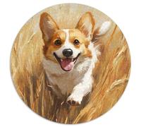 Corgi 1000 Piece Jigsaw Puzzle for Women, Men Pet Dogs Colourful Jigsaws Educational Games Creativity & Gift Giving 1000pcs (67.5x67.5cm)