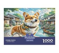 Corgi 1000 Piece Jigsaw Puzzles for Kids Educational Games Gift Giving 70x50cm/1000pcs