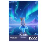 Corgi, 1000-piece Jigsaw, Relaxing And Visually Stunning Pastime, Perfect for Gifting Or Home Decoration, Suitable for Ages 8+, Pet Dog, 38x26cm/1000pcs