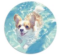 Corgi 1000 Pieces Animation Jigsaw Puzzles What Happens Next Educational Games for Adults And Kids 1000pcs (67.5x67.5cm)