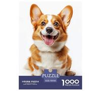 Corgi 1000 Pieces Animation Paper Jigsaw Puzzle What Happens Next Beautiful Decoration for Adults And Kids 70x50cm/1000pcs