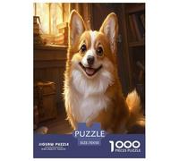Corgi 1000 Pieces Premium Jigsaw Age 12+ Cool Collage Effect, Home Decoration, Educational, Challenging Puzzle Games 70x50cm/1000pcs