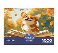 Corgi 1000 Pieces Premium Jigsaw Age 12+ Quirky, Abstract Design, Home Decoration, Educational, Challenging 70x50cm/1000pcs