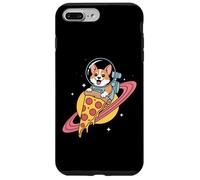 Corgi Astronaut Riding Pizza Through Space Case for iPhone 7 Plus/8 Plus