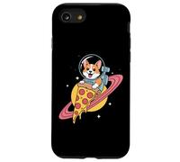 Corgi Astronaut Riding Pizza Through Space Case for iPhone SE (2020) / 7/8