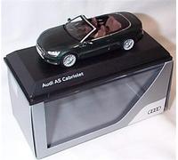 Corgi audi dealer model dark green audi A5 cabriolet open top vehicle 1:43 scale diecast model