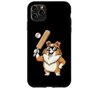 Corgi Baseball Player Dog With Sunglasses Funny Case for iPhone 11 Pro Max