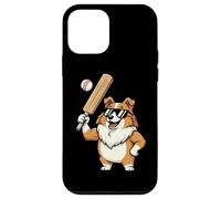 Corgi Baseball Player Dog With Sunglasses Funny Case for iPhone 12 mini