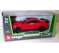 Corgi Burago 2020 Mustang Shelby GT500 in Red car 1:32 scale diecast model