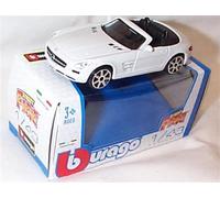 Corgi Burago Street Fire MERCEDES.SLS AMG Roadster White car 1:43 scale Diecast Model