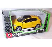 Corgi burago yellow volkswagen polo GTI mark 5 car 1:32 scale diecast model