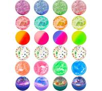 corgi butt Bouncy Balls Mixed Colour Bouncing Balls (24)
