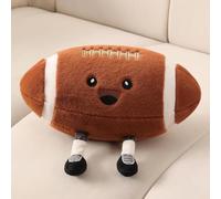 corgi butt Cute Rugby Plush Pillow, This Plush fits Sofa/Bedroom Decor. It’s a Practical Sports Throw Pillow and Nice Rugby-Themed Birthday Gift for Brown Football Fans