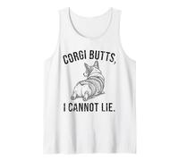 Corgi Butts I Cannot Lie Corgi Mom Funny Dog Butt Owner Gift Tank Top
