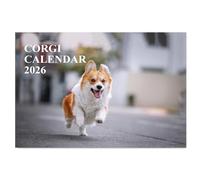 Corgi Calendar 2026 12 Month to View A4 Wall Calendar A3 When Open Corgis Calendar Papa Prints