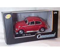 corgi Cararama red hard top Volkswagen Beetle car 1:43 scale diecast model