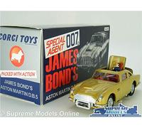 CORGI CC04206 JAMES BOND ASTON MARTIN DB5 MODEL CAR GOLD LTD THUNDERBALL 1:43 COMPATIBLE K8