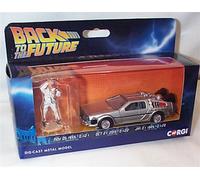 CORGI CC05503 Back to the Future DeLorean Time Machine + Doc Brown figurine 1:36