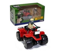 Corgi CC81001 Shaun the Sheep - Shaun Quad Bike Die-Cast Model, Collectible Character Models with Quadbike, Diecast Model Vehicles for Kids and Collectors