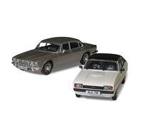 Corgi CC91992 Ford Capri Mk2 2.0S Diamond White Jaguar XJ6 S2 Silver 1:43 Model