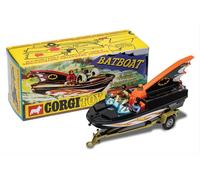 Corgi Toys CD54321062 107 - Bat Boat With Batman & Robin figures and Die - Cast Trailor special Trailor coupling to fit Batmobile RT26701 1:46 Scale Souvenir Gift for men or women