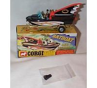Corgi classic BATB0AT and Trailer with BA'TMA'N & Robin Vehicle diecast model