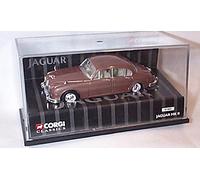 Corgi classic jaguar MKII hard top bronze car 1:43 scale diecast model