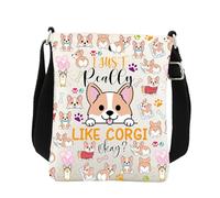Corgi Crossbody Bag Corgi Gifts for Corgi Lovers Corgi Owner Gifts I Just Really Like Corgis Cell Phone Crossbody Sling Bag