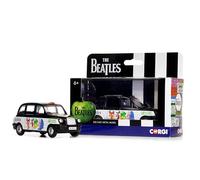 Corgi Diecast Model Cars - CC85931 The Beatles London Taxi 'Ob-La-Di, Ob-La-Da' - Men & Women Souvenir Gifts from UK - Small Die Cast Toy Car Models for Boys, Gift for Motor Enthusiasts