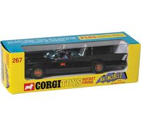 Corgi Diecast Model Cars - RT26701 Batmobile with Batman and Robin - Men, Women & Kids Souvenir Gifts from UK - Small Die Cast Toy Car Models for Boys, Gift for Motor Enthusiasts
