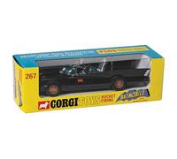 Corgi Diecast Model Cars - RT26701 Batmobile with Batman and Robin - Men, Women & Kids Souvenir Gifts from UK - Small Die Cast Toy Car Models for Boys, Gift for Motor Enthusiasts