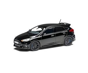 Corgi Diecast Model Cars - VA15305 Ford Focus Mk3 RS, Shadow Black - Classic British Sports Car Collectible for Men & Women - Small Die Cast Toy Models, Motor Enthusiasts Gift