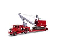 Corgi Diecast Model Vehicles - DGS00002 Scammell Low Loader & RB19 Drag Shovel - Men & Women Souvenir Gifts from UK - Small Die Cast Toy Car Models for Boys, Gift for Train Enthusiasts