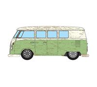 Corgi Die-cast Model Car Volkswagen Type 2 Camper 'RAT-Look Splitty' VA14501 1:43 Vanguard