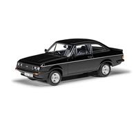 Corgi Diecast Model Vehicles - VA14906 Ford Escort Mk2 RS2000 Black, Men & Women Souvenir Gifts from UK - Small Die Cast Toy Car Models for Boys, Gift for Motor Enthusiasts