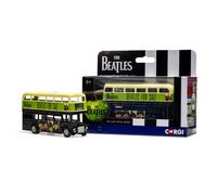 Corgi Diecast The Beatles for Sale London Double Decker Bus 1:64 Display Model CC82344 Black Green & Tan